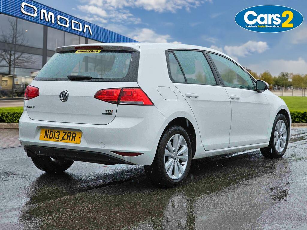 Volkswagen Golf 1.6 Tdi 105 Se ND13ZRR White #3