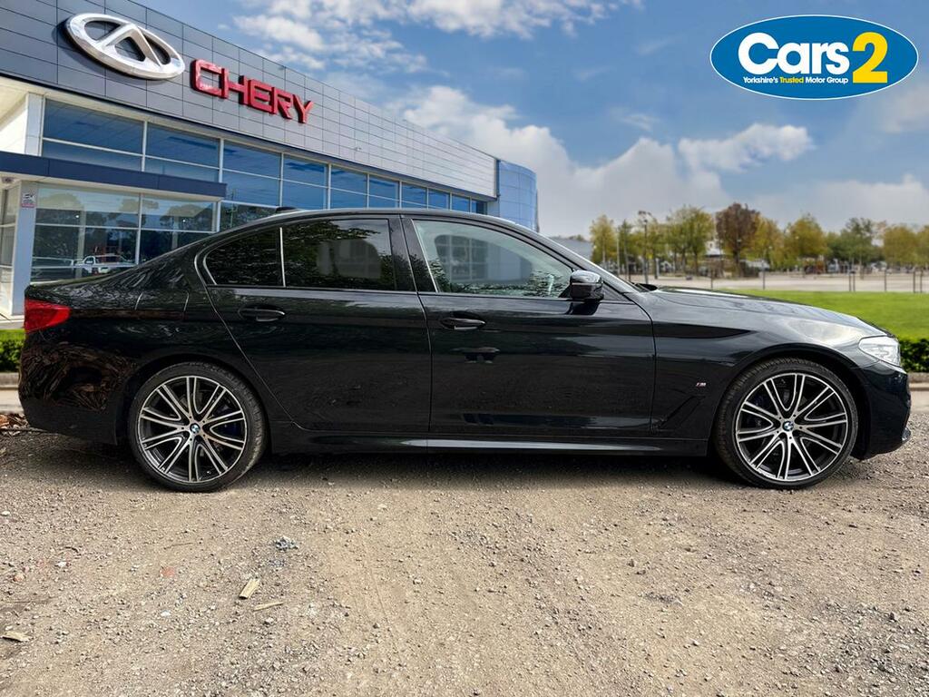 BMW 5 Series 530E Xdrive M Sport Black #2
