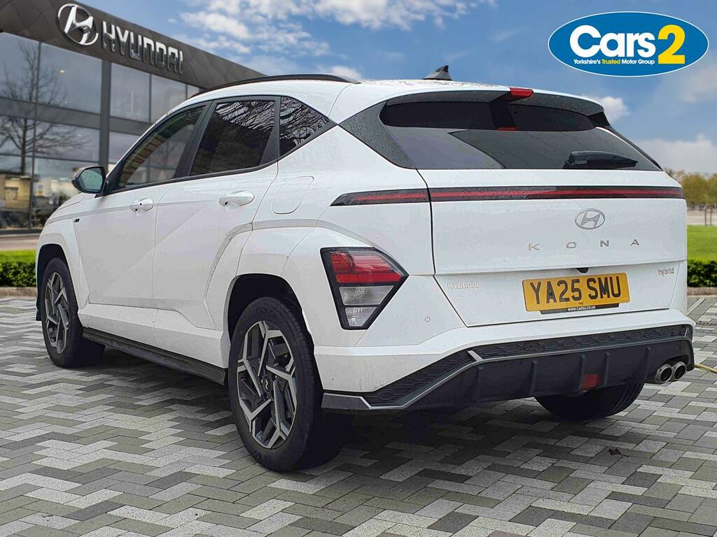 Hyundai Kona 1.6 Hybrid 129 N Line Dct White #5
