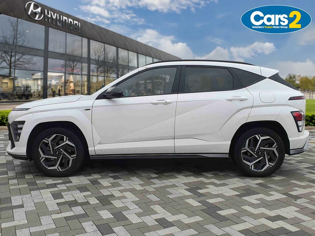 Hyundai Kona 1.6 Hybrid 129 N Line Dct White #6