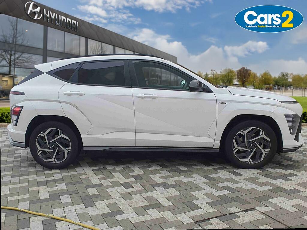 Hyundai Kona 1.6 Hybrid 129 N Line Dct White #2