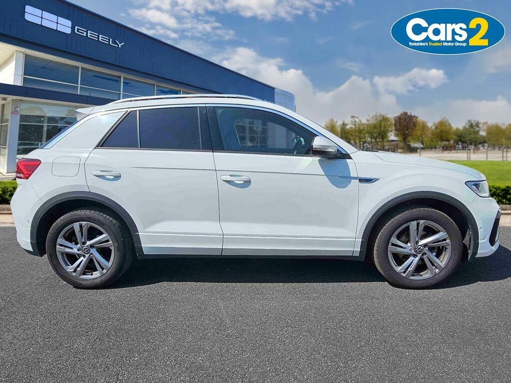 Volkswagen T-Roc 1.5 Tsi R-line MT23WPA White #2