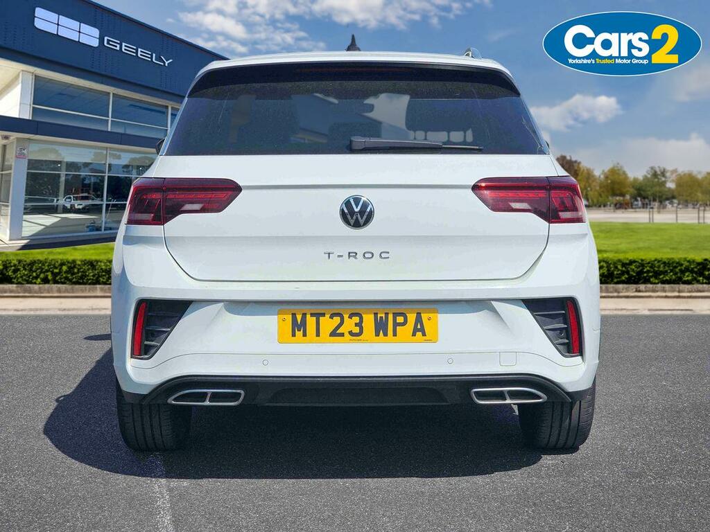 Volkswagen T-Roc 1.5 Tsi R-line MT23WPA White #4