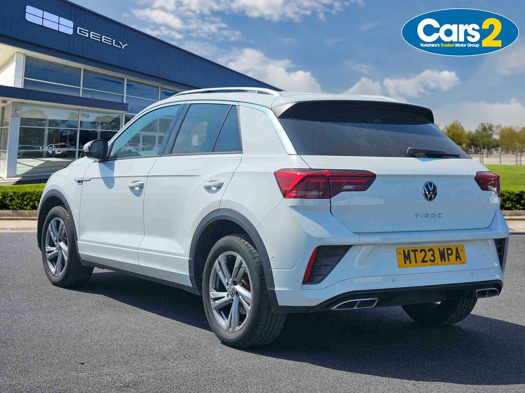 Volkswagen T-Roc 1.5 Tsi R-line MT23WPA White #5