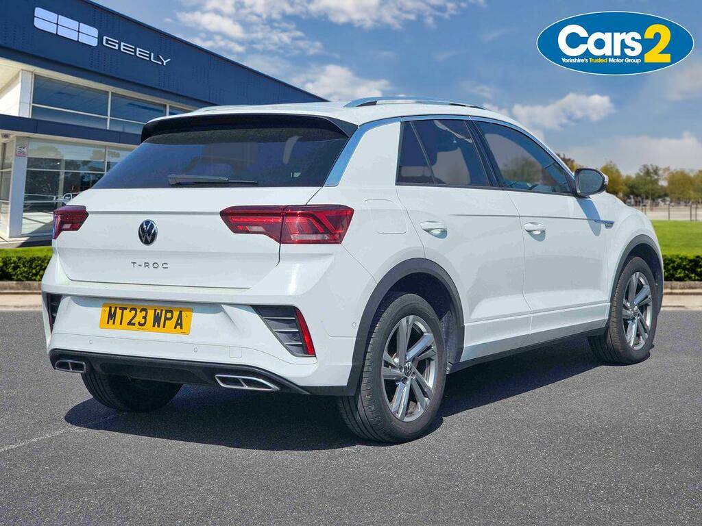 Volkswagen T-Roc 1.5 Tsi R-line MT23WPA White #3