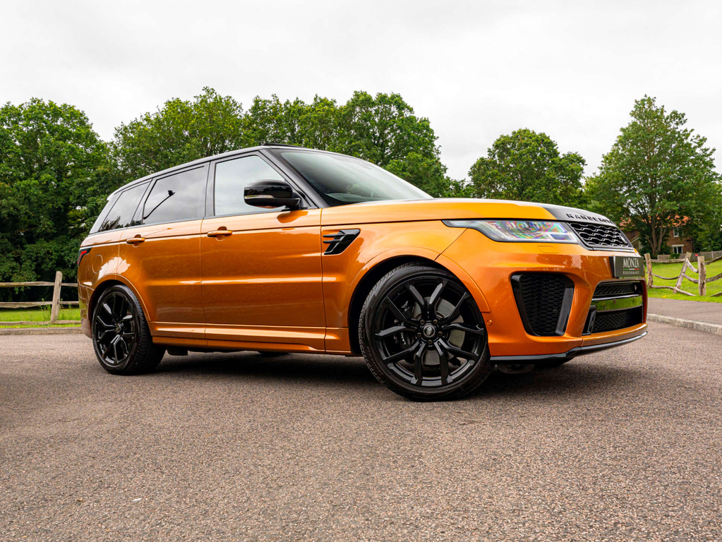 Land Rover Range Rover Sport Svr Sc 4Wd Orange #2