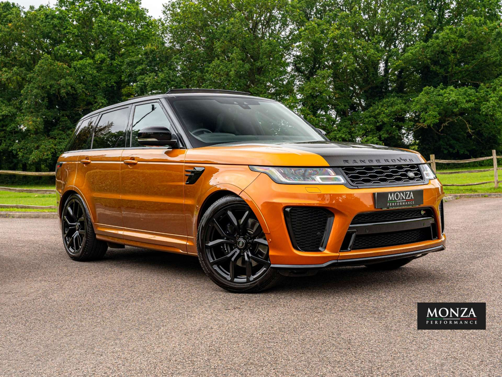 Land Rover Range Rover Sport Svr Sc 4Wd Orange