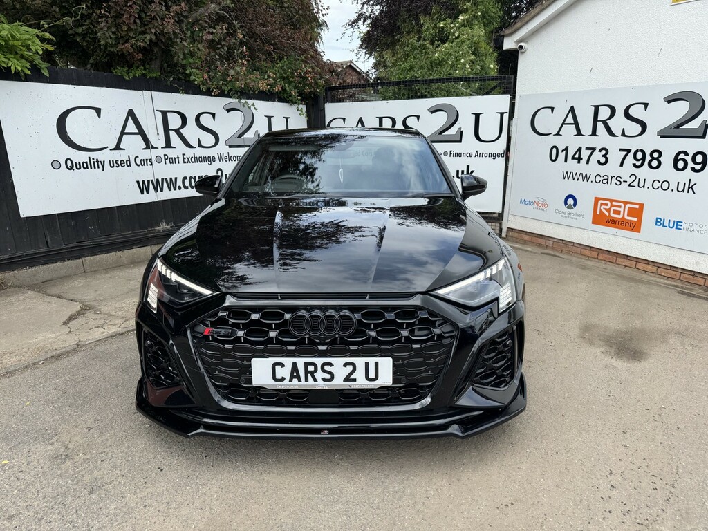 Audi RS3 Saloon 2.5 Tfsi Vorsprung 2023 W81ADS Black #4