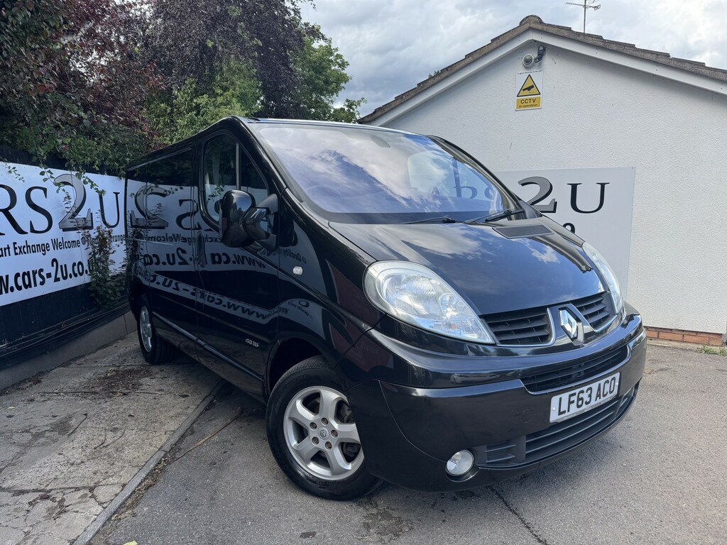 Renault Trafic Panel Van 2.0 Dci Sl27 Sport 2013 Black