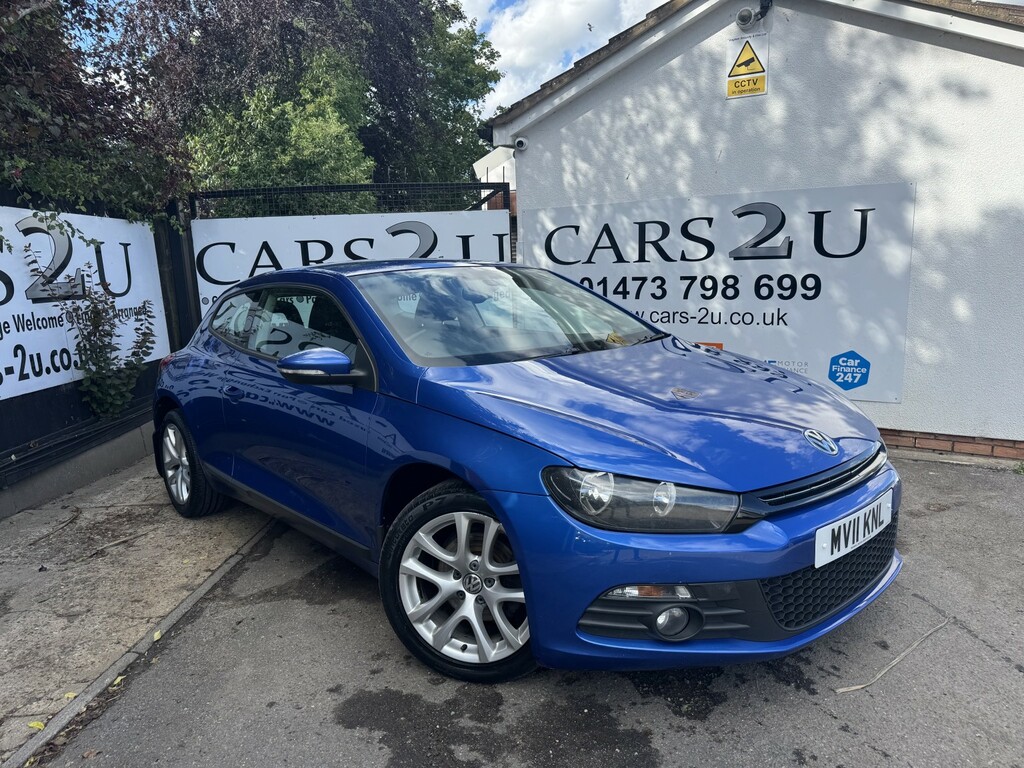 Volkswagen Scirocco Hatchback 2.0 Tdi Bluemotion Tech 2011 Blue