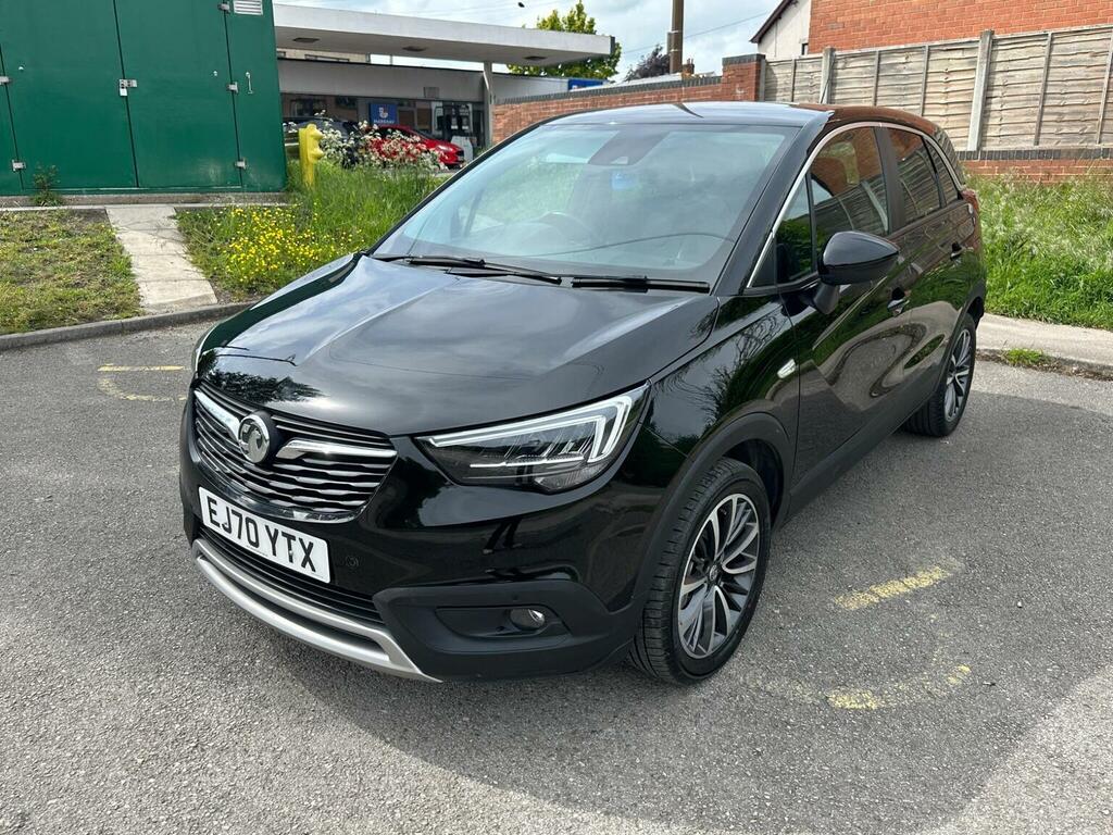 Vauxhall Crossland X Suv 1.2 Turbo Elite Nav Euro 6 Ss 202 EJ70YTX Black #3