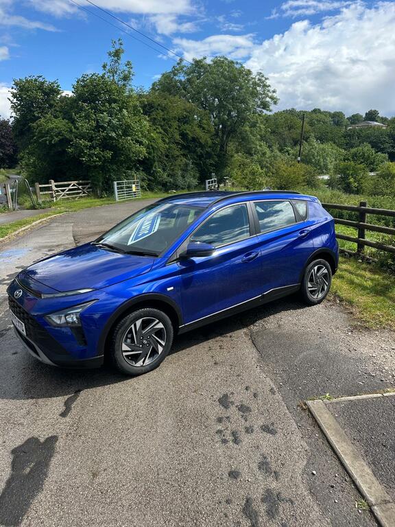 Hyundai Bayon Suv 1.0 T-gdi Mhev Se Connect Dct Euro 6 Ss EF72XTD Blue #4