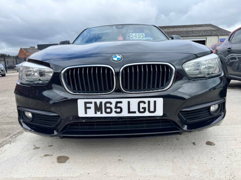 BMW 1 Series 116D Efficientdynamics Plus - 2016 65 FM65LGU Black #2
