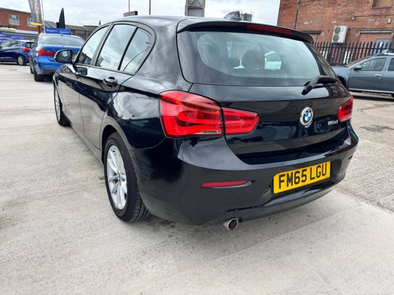 BMW 1 Series 116D Efficientdynamics Plus - 2016 65 FM65LGU Black #4