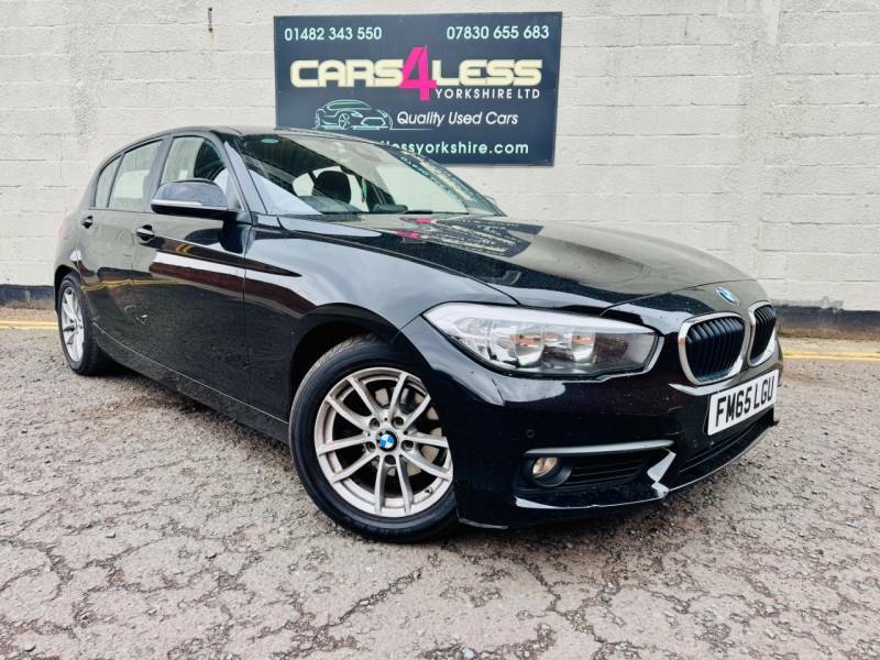 BMW 1 Series 116D Efficientdynamics Plus - 2016 65 FM65LGU Black
