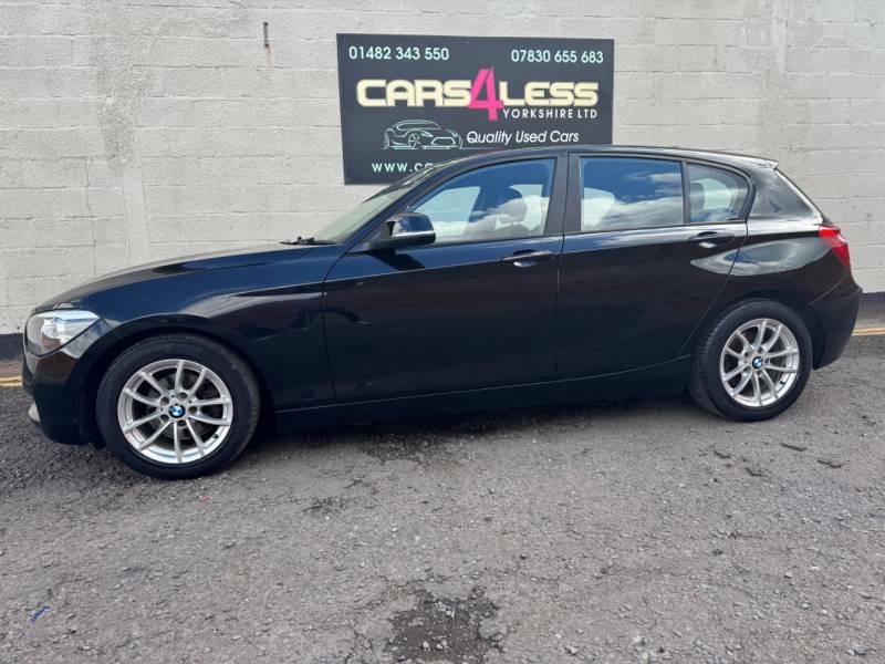 BMW 1 Series 116D Efficientdynamics Black #4