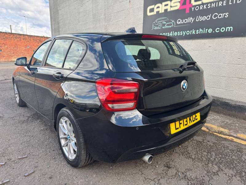 BMW 1 Series 116D Efficientdynamics Black #6