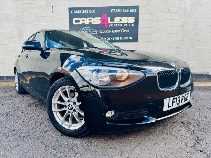 BMW 1 Series 116D Efficientdynamics Black