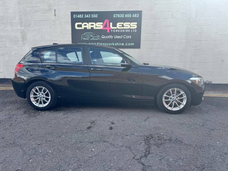 BMW 1 Series 116D Efficientdynamics Black #5