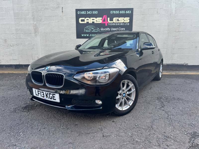 BMW 1 Series 116D Efficientdynamics Black #3