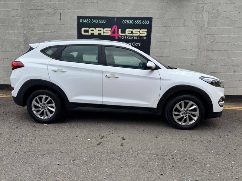 Hyundai Tucson 1.7 Crdi Blue Drive Se Nav 2Wd White #5