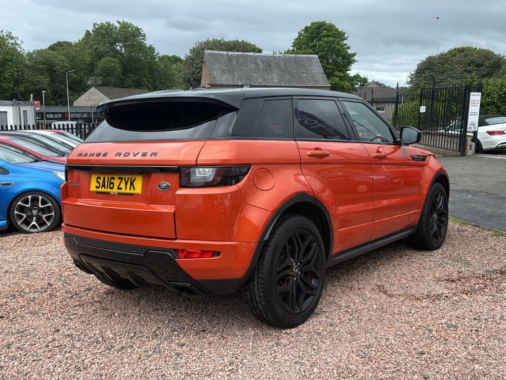 Land Rover Range Rover Evoque 2L Hse Dynamic SA16ZYK Orange #4