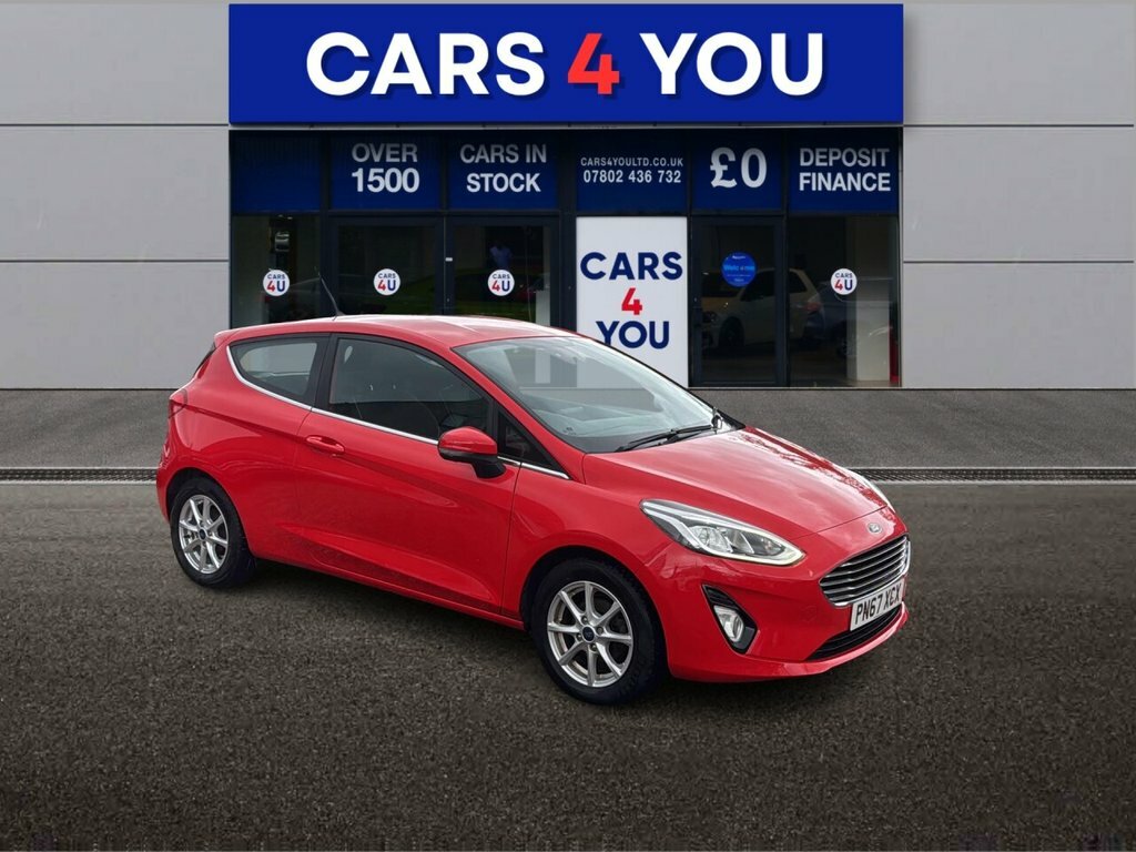 Ford Fiesta 1L Zetec Red