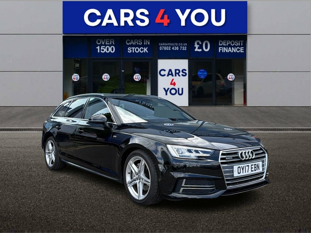 Audi A4 Avant 2L S Line OY17EBN Black #2