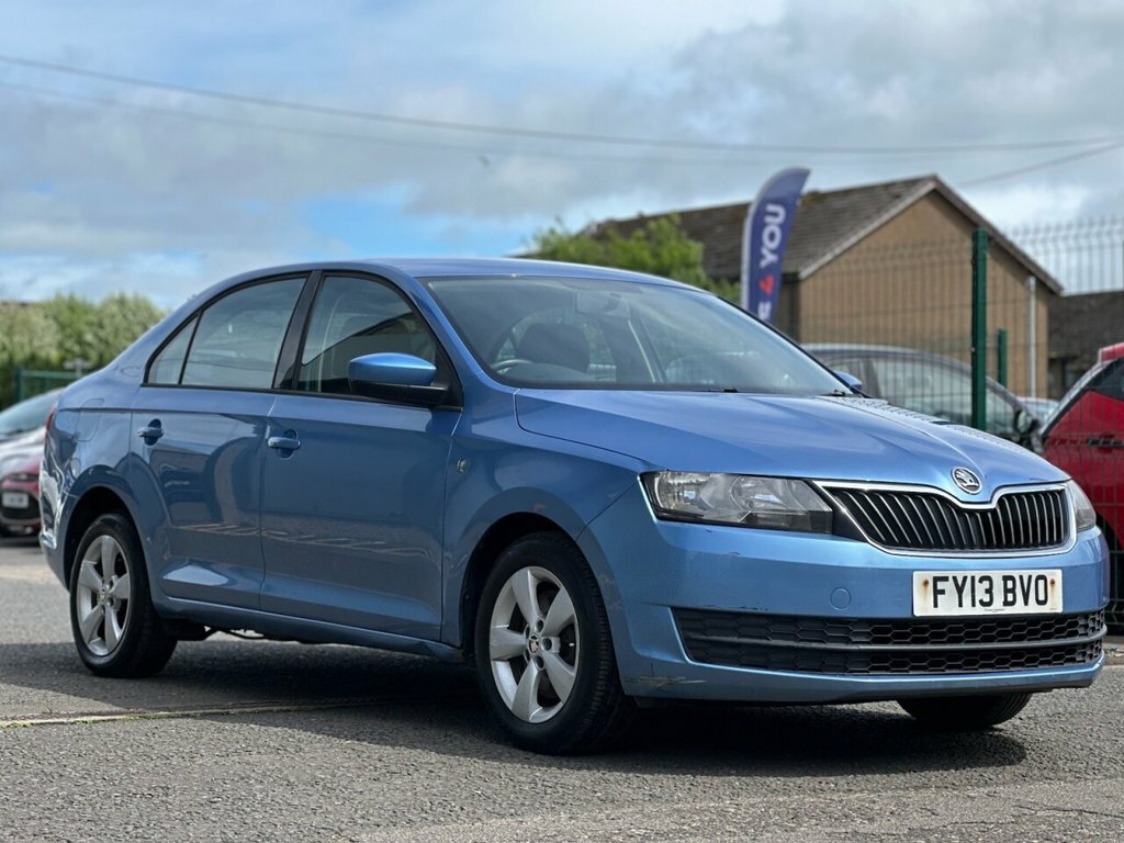 Skoda Rapid 1L Se Blue