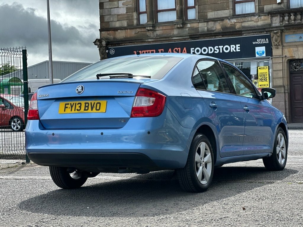 Skoda Rapid 1L Se Blue #5