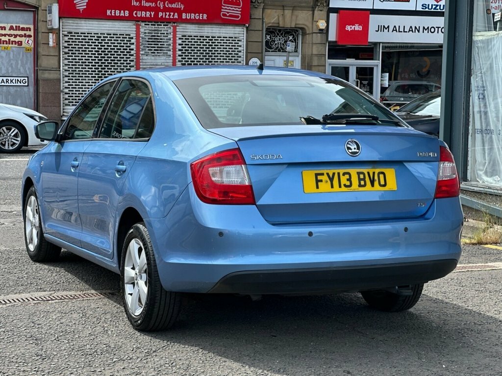 Skoda Rapid 1L Se Blue #4