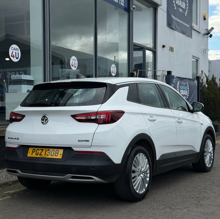 Vauxhall Grandland X 1.2L Business Edition Nav PGZ1308 White #4