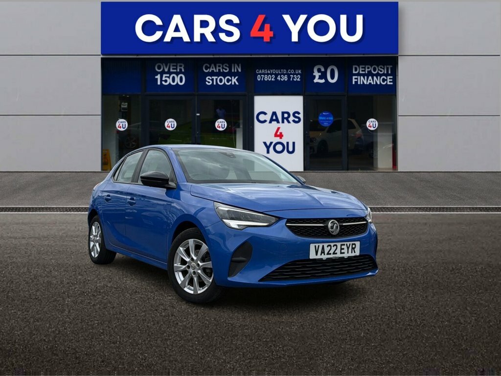 Vauxhall Corsa 1L Design Blue