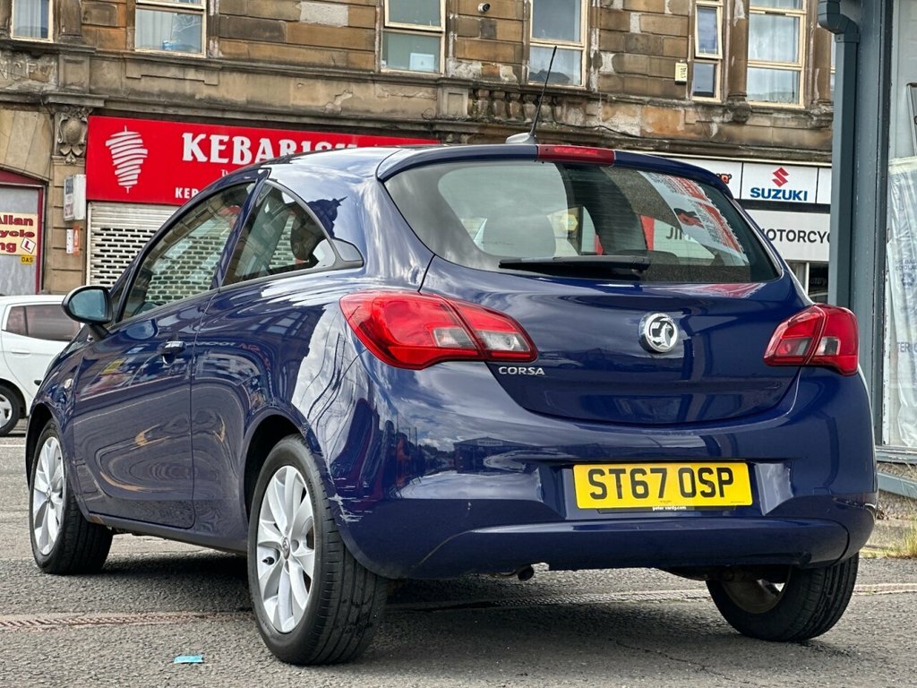 Vauxhall Corsa 1L Energy ST67OSP Blue #4