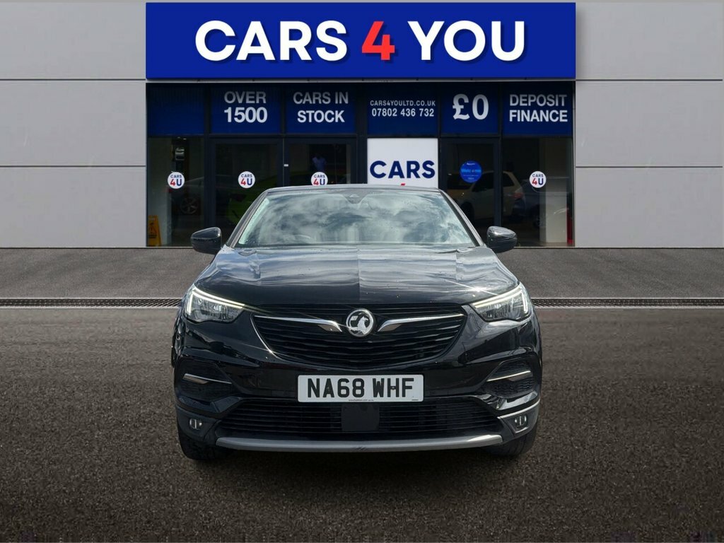 Vauxhall Grandland X 1.2L Sport Nav NA68WHF Black #2