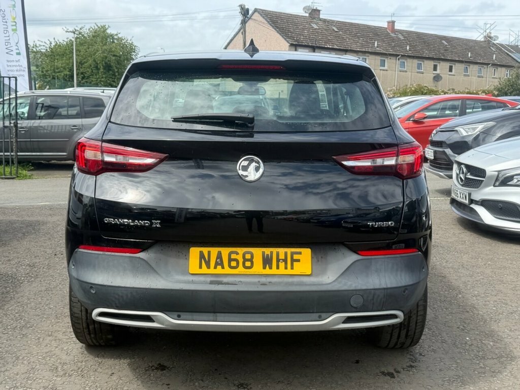 Vauxhall Grandland X 1.2L Sport Nav NA68WHF Black #5