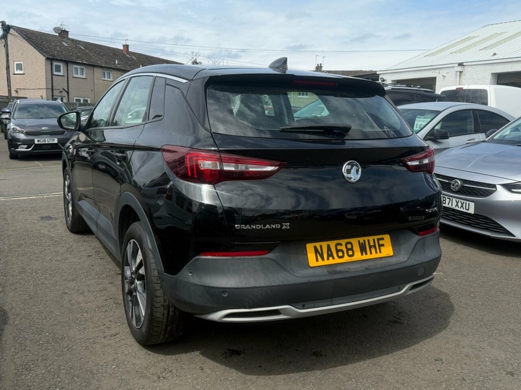 Vauxhall Grandland X 1.2L Sport Nav NA68WHF Black #4