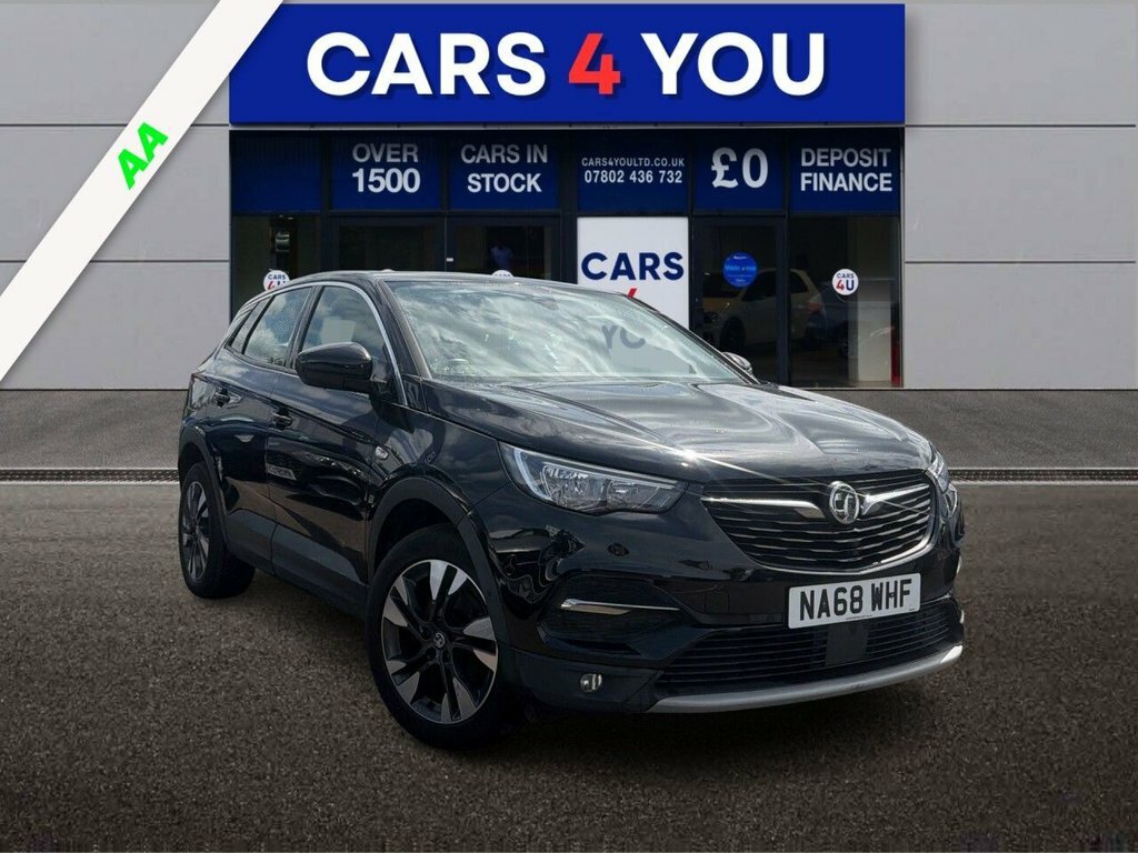 Vauxhall Grandland X 1.2L Sport Nav Black