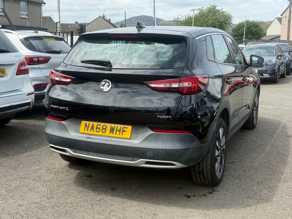 Vauxhall Grandland X 1.2L Sport Nav NA68WHF Black #6
