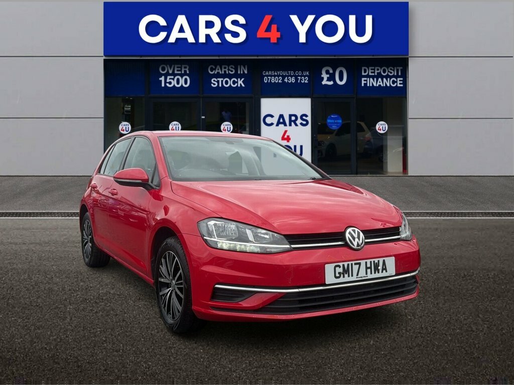 Volkswagen Golf 1L Se GM17HWA Red