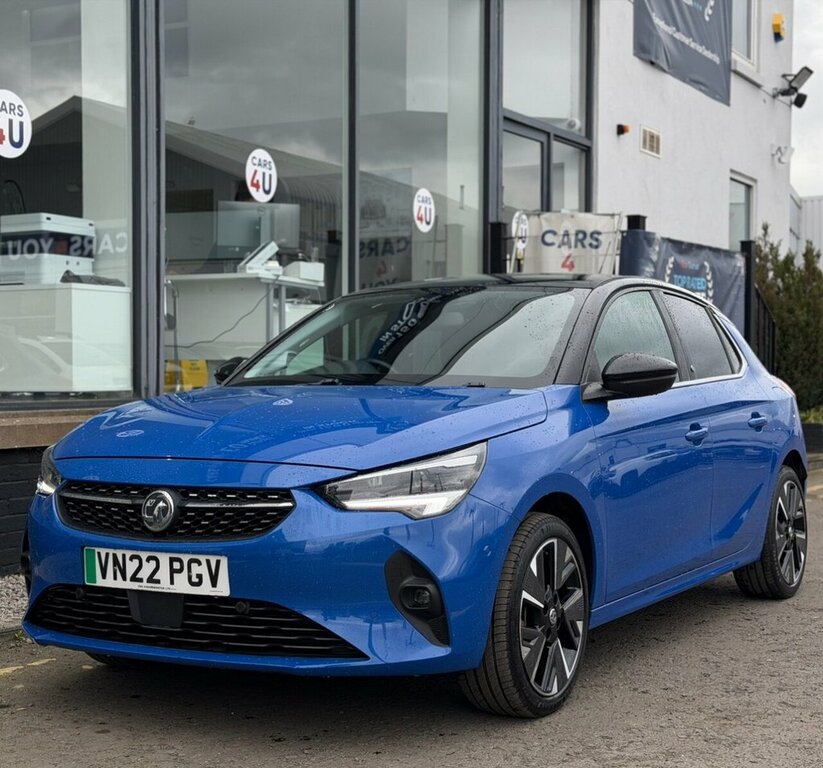 Vauxhall Corsa-e Hatchback VN22PGV Blue #2