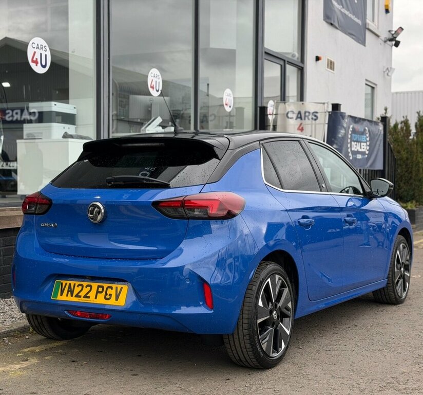 Vauxhall Corsa-e Hatchback VN22PGV Blue #4
