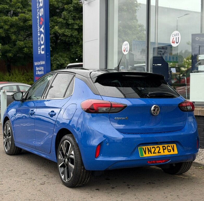 Vauxhall Corsa-e Hatchback VN22PGV Blue #5