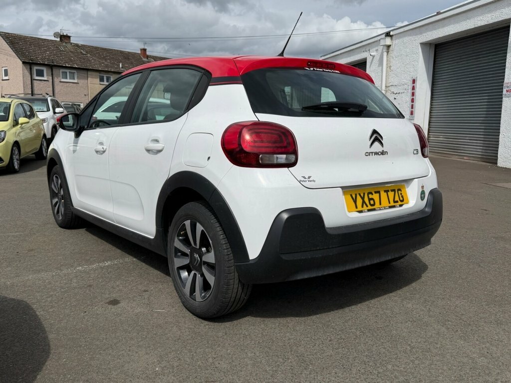 Citroen C3 1.2L Feel YX67TZG White #4