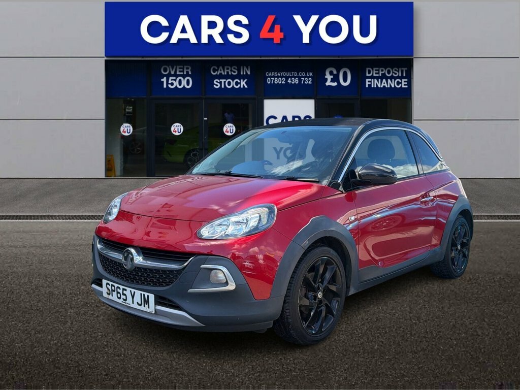 Vauxhall Adam 1L Rocks Air SP65YJM Red #3
