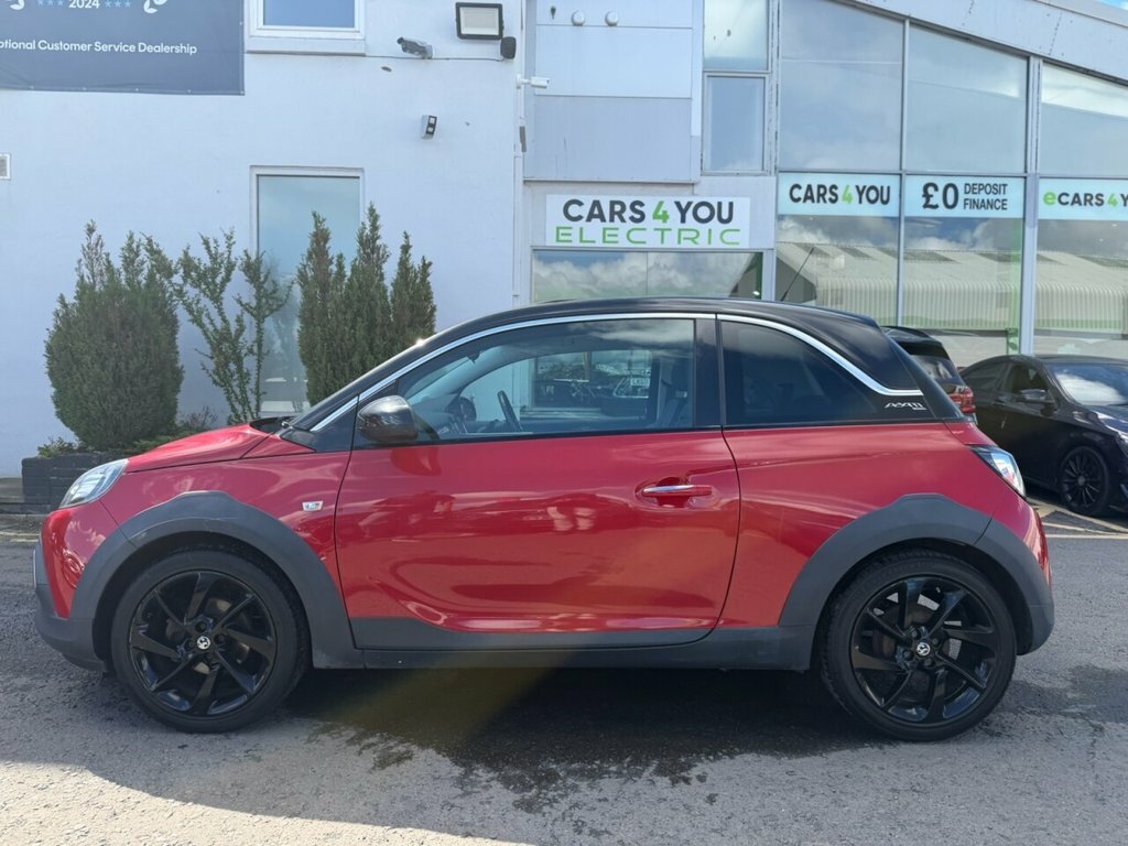 Vauxhall Adam 1L Rocks Air SP65YJM Red #4