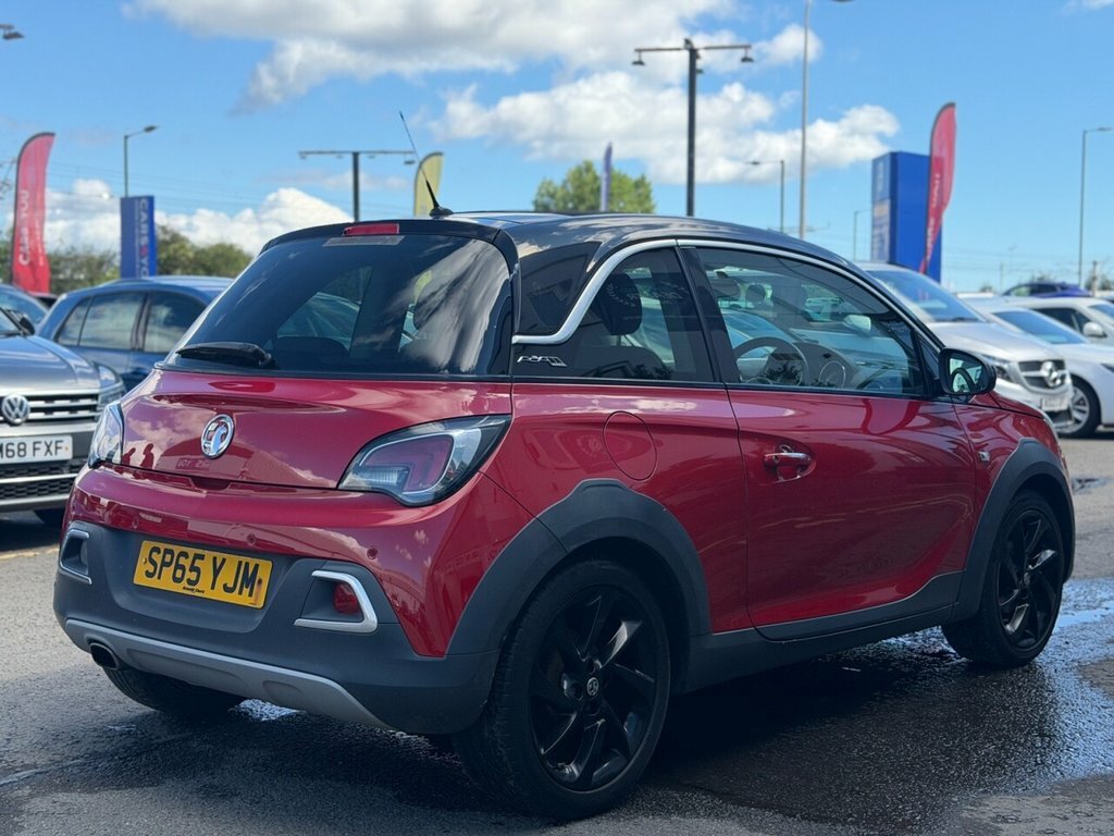Vauxhall Adam 1L Rocks Air SP65YJM Red #6