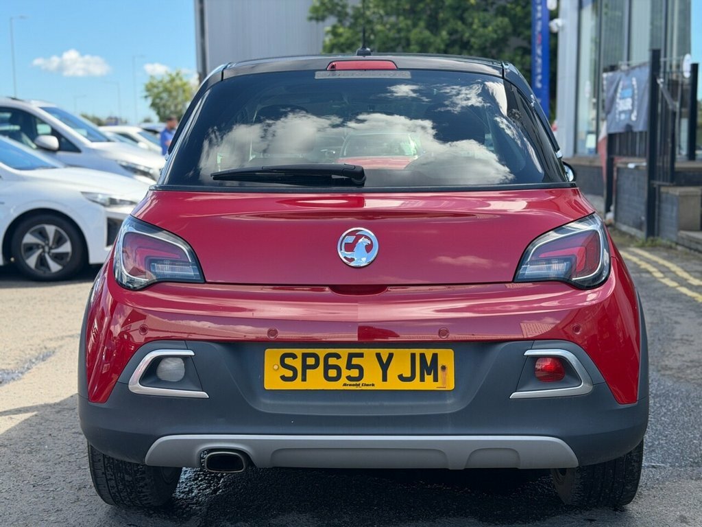 Vauxhall Adam 1L Rocks Air SP65YJM Red #5