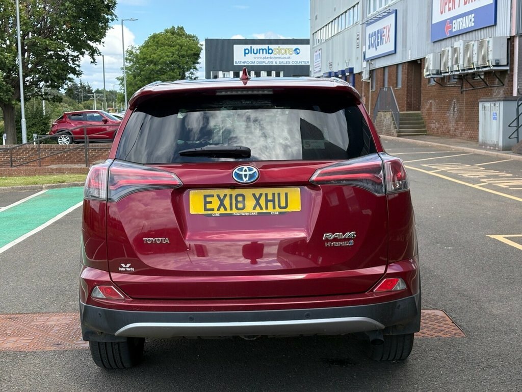 Toyota Rav 4 2.5L Design EX18XHU Red #5