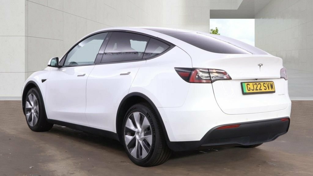 Tesla Model Y Suv White #3